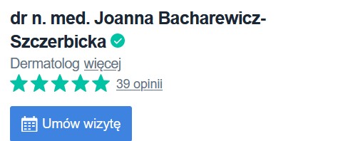Joanna Bacharewicz-Szczerbicka dermatolog