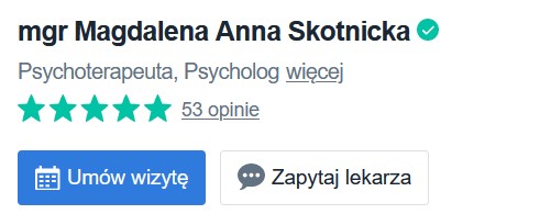 Psycholog Bydgoszcz Magdalena Anna Skotnicka Prywatny Gabinet Psychologiczny