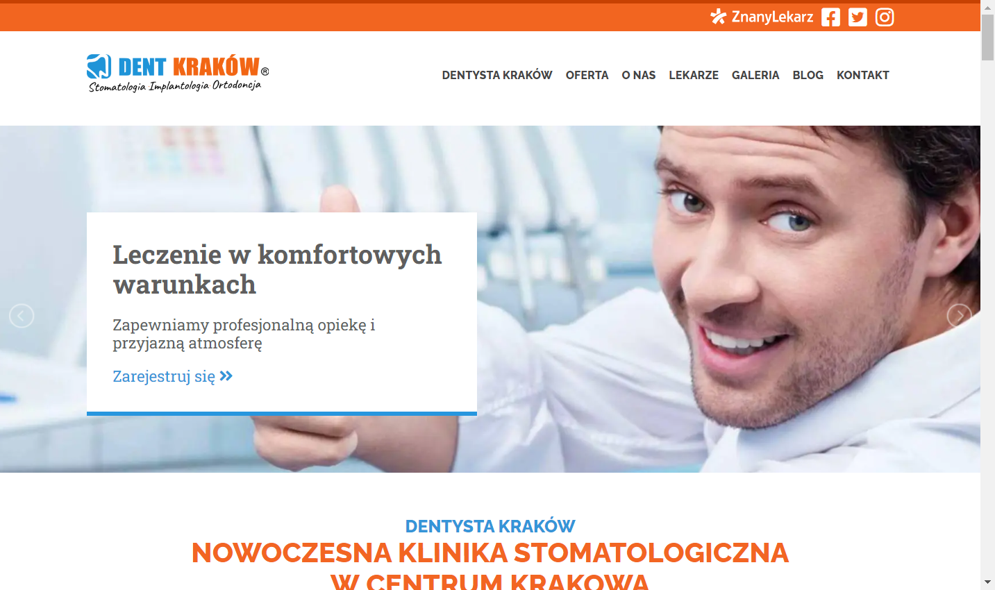 Dent Krakow - Dentistry, Implantology and Orthodontics