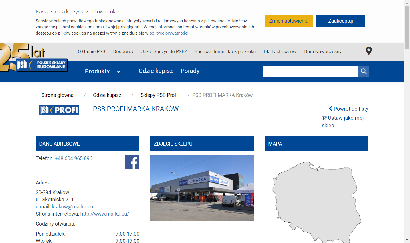 PSB Profi MARKA - Market budowlany i Skład materiałów budowlanych