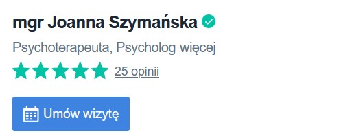 Psycholog, psychoterapeuta Joanna Szymańska Gabinet Psychoterapii Psychodynamicznej