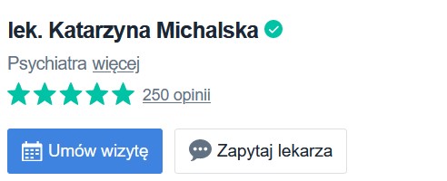 Psychiatra Katarzyna Michalska Specjalistyczna Praktyka Lekarska Szczecin