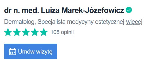 Dr n. med. Luiza Marek-Józefowicz dermatolog, specjalista medycyny estetycznej
