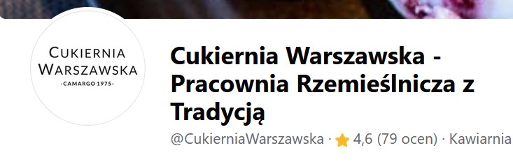 Cukiernia Warszawska — Stare Miasto