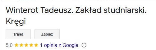 Winterot Tadeusz / Zakład studniarski / Kręgi