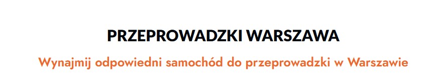 Przeprowadzki Warszawa / Transport Mebli z Wniesieniem / Firma Przeprowadzkowa Trans Team
