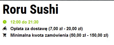 Roru Sushi Kraków